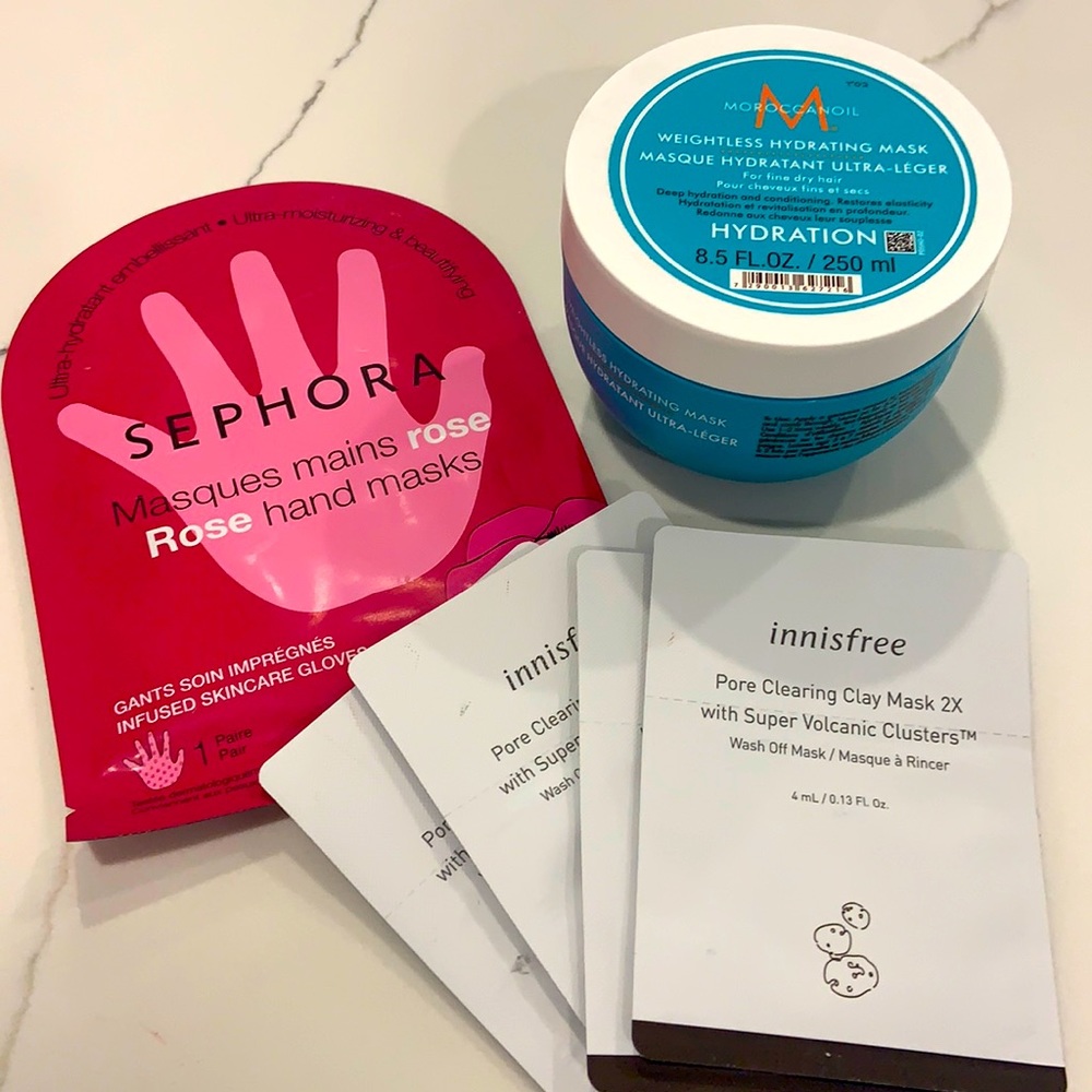 Beauty Kit: MoroccanOil Hydrating Mask + Extras